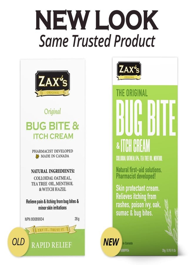 زاكسز أوريجنال كريم زاكس الأصلي لعلاج لدغات الحشرات والحكة - تخفيف لدغات البعوض بمكونات طبيعية - تخفيف فعال وملطف لحكة لدغات الحشرات - كريم سريع المفعول لتخفيف حكة لدغات الحشرات، خالٍ من البارابين (28 غرامًا) - Image 2